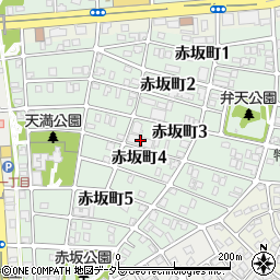 愛知県名古屋市千種区赤坂町4丁目19-1周辺の地図