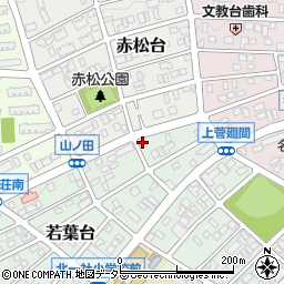 愛知県名古屋市名東区若葉台701周辺の地図