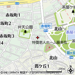 愛知県名古屋市千種区赤坂町2丁目35周辺の地図