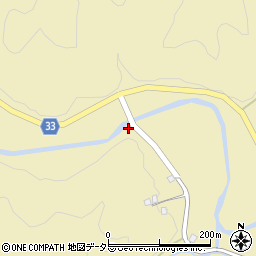 愛知県豊田市月原町周辺の地図