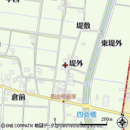 愛知県愛西市下一色町宮内10周辺の地図