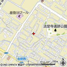 滋賀県東近江市佐野町565-11周辺の地図