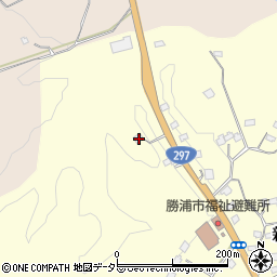 千葉県勝浦市新戸296周辺の地図