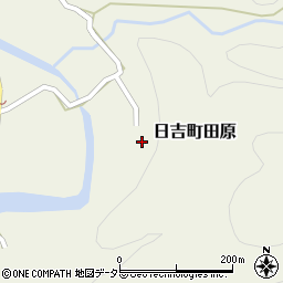 京都府南丹市日吉町田原和田口19周辺の地図