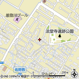 滋賀県東近江市佐野町565-6周辺の地図