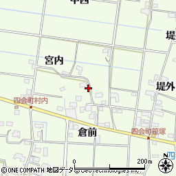 愛知県愛西市下一色町宮内113周辺の地図