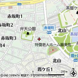 愛知県名古屋市千種区赤坂町2丁目36周辺の地図
