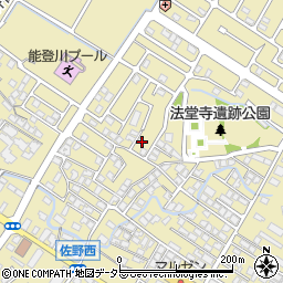 滋賀県東近江市佐野町565周辺の地図