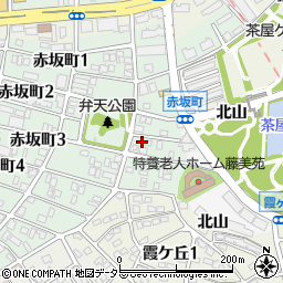 愛知県名古屋市千種区赤坂町2丁目36-1周辺の地図
