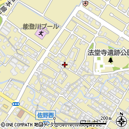 滋賀県東近江市佐野町570-3周辺の地図