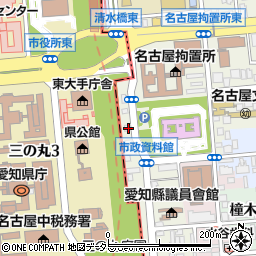 愛知県名古屋市東区東外堀町8周辺の地図