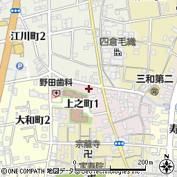 愛知県津島市上之町1丁目47周辺の地図