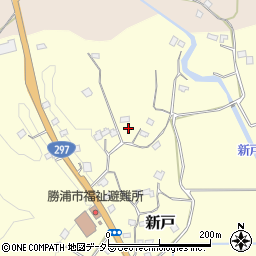 千葉県勝浦市新戸144周辺の地図