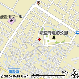 滋賀県東近江市佐野町519-6周辺の地図
