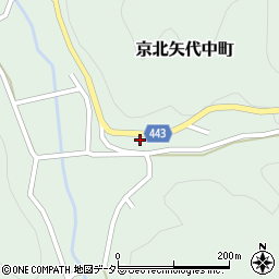 京都府京都市右京区京北矢代中町32周辺の地図