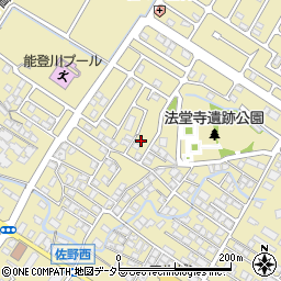 滋賀県東近江市佐野町565-10周辺の地図