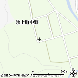 兵庫県丹波市氷上町中野148周辺の地図