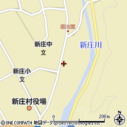 岡山県真庭郡新庄村2236周辺の地図