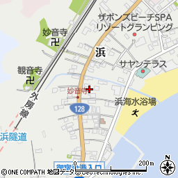 千葉県夷隅郡御宿町浜392-1周辺の地図