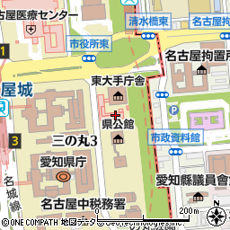愛知県都市整備協会（公益財団法人）　管理課周辺の地図