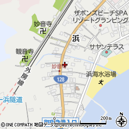 千葉県夷隅郡御宿町浜392周辺の地図