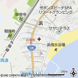 千葉県夷隅郡御宿町浜423周辺の地図