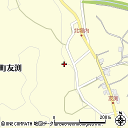京都府福知山市三和町友渕397周辺の地図