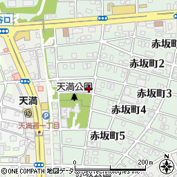 愛知県名古屋市千種区赤坂町4丁目10周辺の地図
