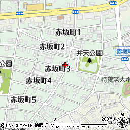 愛知県名古屋市千種区赤坂町3丁目27周辺の地図
