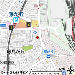 名古屋藤丘郵便局周辺の地図