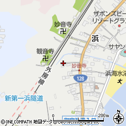 千葉県夷隅郡御宿町浜382-1周辺の地図