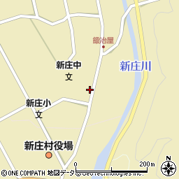 岡山県真庭郡新庄村2118周辺の地図