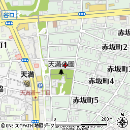 愛知県名古屋市千種区赤坂町4丁目8周辺の地図