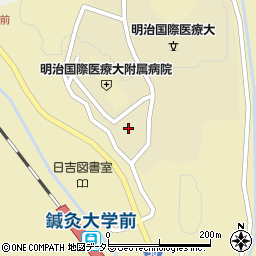 京都府南丹市日吉町保野田ヒノ谷周辺の地図