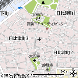 秋田商店周辺の地図