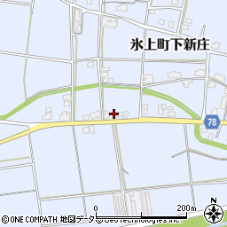 兵庫県丹波市氷上町下新庄1162周辺の地図