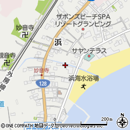 千葉県夷隅郡御宿町浜423-1周辺の地図