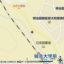 京都府南丹市日吉町保野田（長通）周辺の地図