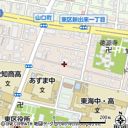 シーアイマンション　徳川管理室周辺の地図