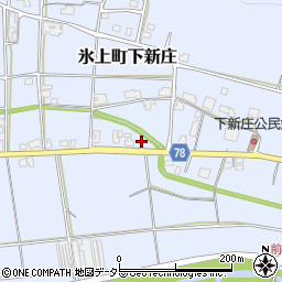 兵庫県丹波市氷上町下新庄1186周辺の地図