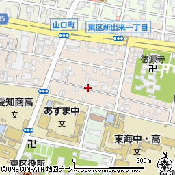 グリーンハイツ徳川駐車場周辺の地図