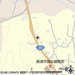 千葉県勝浦市新戸204周辺の地図