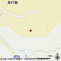 愛知県豊田市惣田町池田周辺の地図