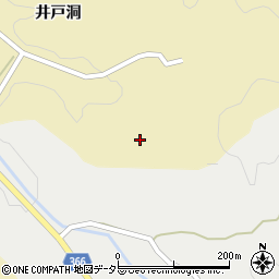愛知県豊田市惣田町（池田）周辺の地図