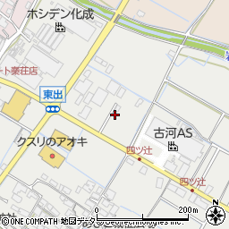 滋賀県愛知郡愛荘町東出729-10周辺の地図