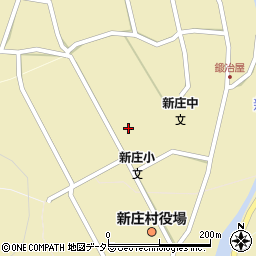 新庄村立新庄小学校周辺の地図