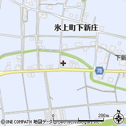 兵庫県丹波市氷上町下新庄1241周辺の地図