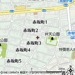 愛知県名古屋市千種区赤坂町2丁目44-1周辺の地図