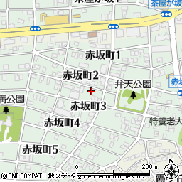 愛知県名古屋市千種区赤坂町2丁目48周辺の地図