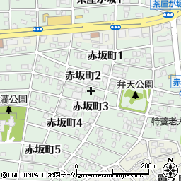 愛知県名古屋市千種区赤坂町2丁目48-1周辺の地図